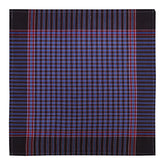Kuber Industries Handkerchiefs|Sweat Absorbent Gingham Check Dark Colored Soft Cotton Square Hankies for Man,Boys & Wicking Sweat from Hands,Face,Set of 6 (Multicolor)